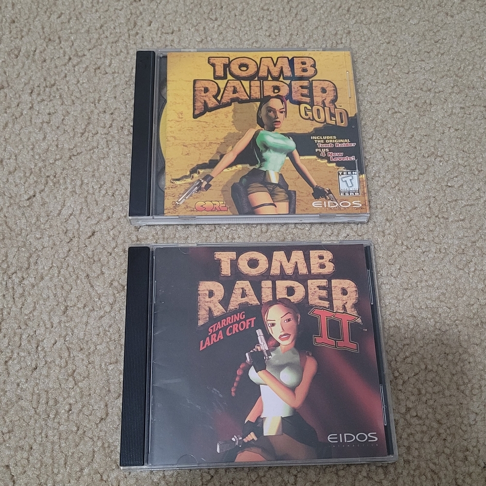 Tomb Raider Gold & Tomb Raider II PC Game